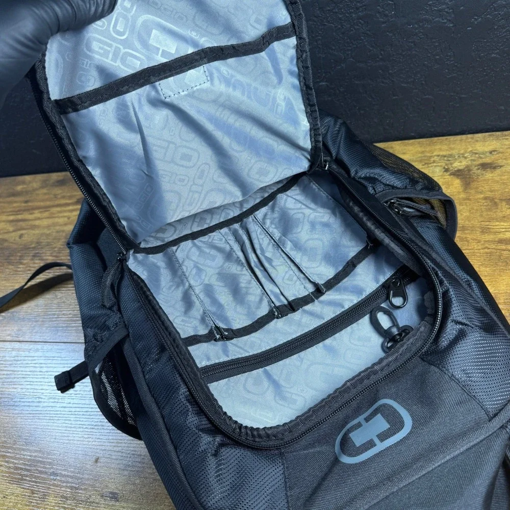 OGIO Metro‎ 711105 Black Ballistic Nylon Laptop Backpack OS Men Women